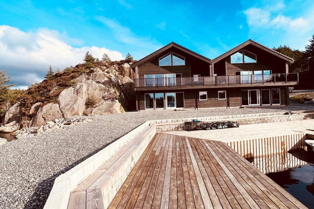 Eksklusiv Rorbu - Havblikk 1 - Batutleie Villa Bekkjarvik Екстериор снимка